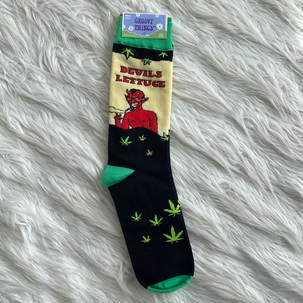 Groovy Things | Devil’s Lettuce Crew Socks